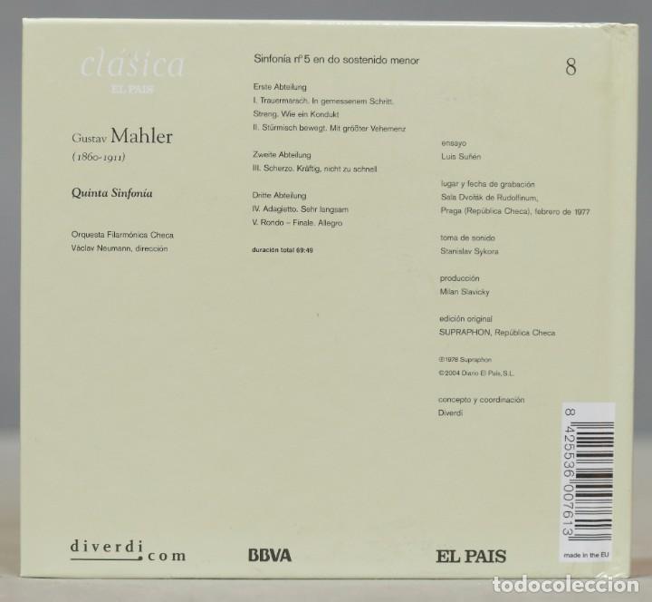 CDs de m&uacute;sica: CD. MAHLER. QUINTA SINFONIA - Foto 2