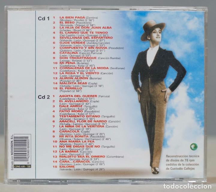 CDs de m&uacute;sica: 2 CD. INIMITABLE MIGUEL DE MOLINA - Foto 2