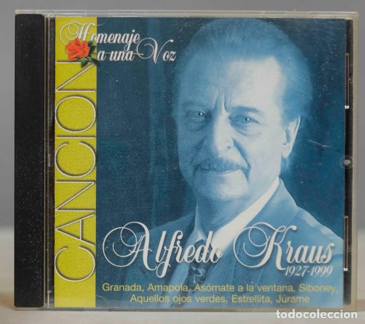 CDs de m&uacute;sica: CD. HOMENAJE A UNA VOZ. KRAUS - Foto 1