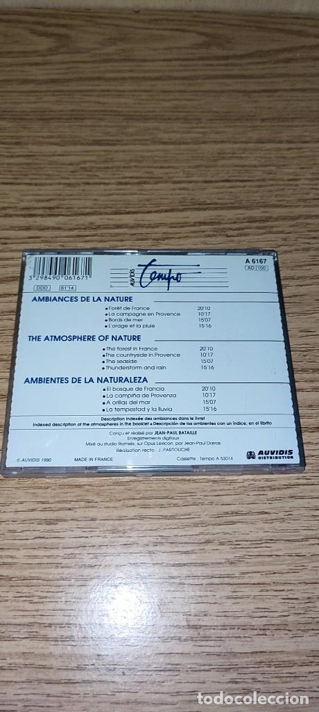CDs de m&uacute;sica: EFECTOS DE SONIDO: AMBIENTES DE LA NATURALEZA - Foto 2