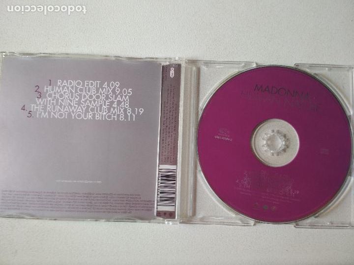 CDs de m&uacute;sica: Madonna - Human Nature (CD, Single) 1995 - Foto 2