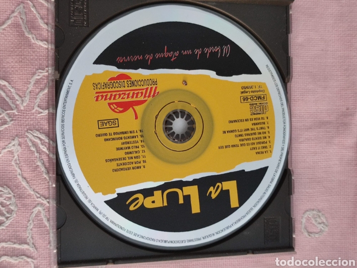 CDs de m&uacute;sica: La Lupe Al borde de un ataque de nervios CD - Foto 3