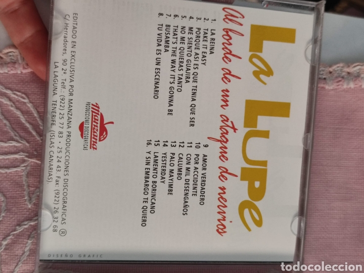 CDs de m&uacute;sica: La Lupe Al borde de un ataque de nervios CD - Foto 4