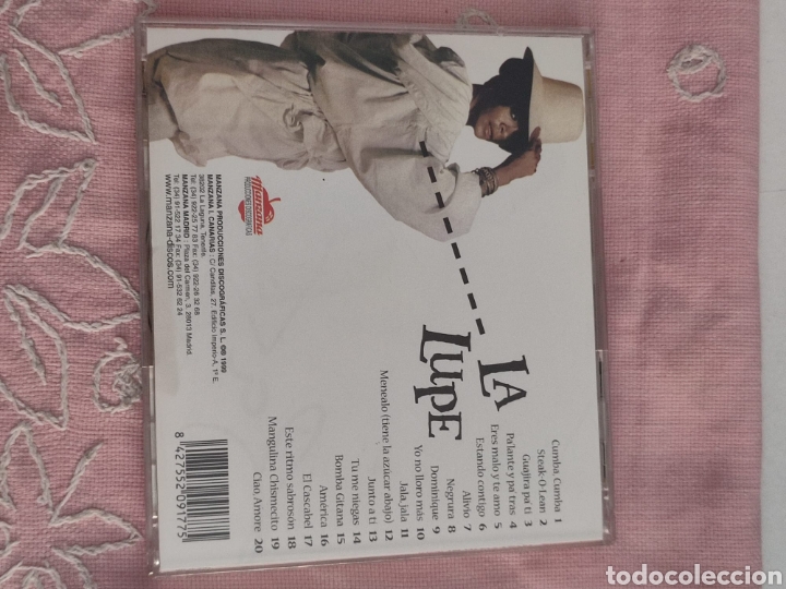 CDs de m&uacute;sica: La Lupe La ley del deseo CD - Foto 3
