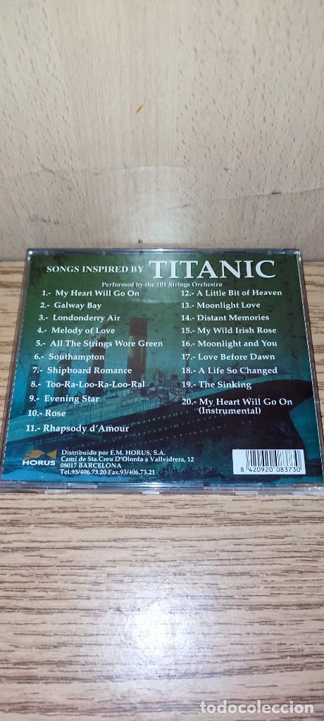 CDs de m&uacute;sica: BACK TO TITANIC - Foto 2