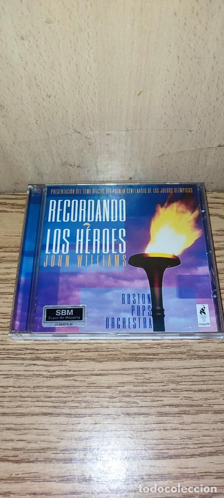 CDs de m&uacute;sica: RECORDANDO A LOS H&Eacute;ROES. JOHN WILLIAMS, VANGELIS... - Foto 1