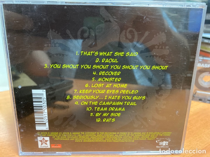 CDs de m&uacute;sica: The Automatic - Not Accepted Anywhere (CD, Album) - Foto 2
