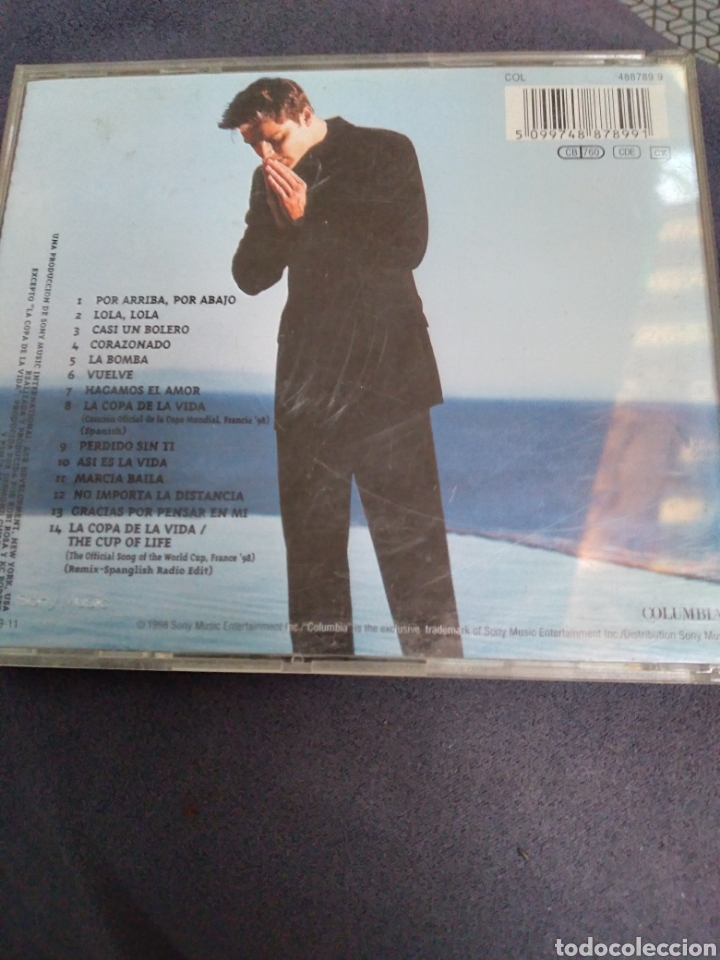CDs de m&uacute;sica: CD-RICKY MARTIN-VUELVE- - Foto 2