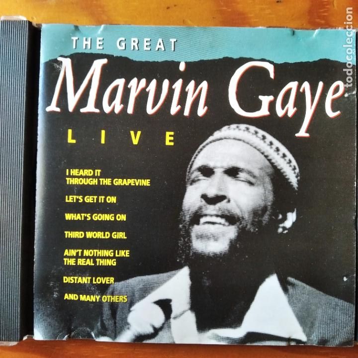 CDs de Musique: THE GREAT MARVIN GAYE LIVE - CD