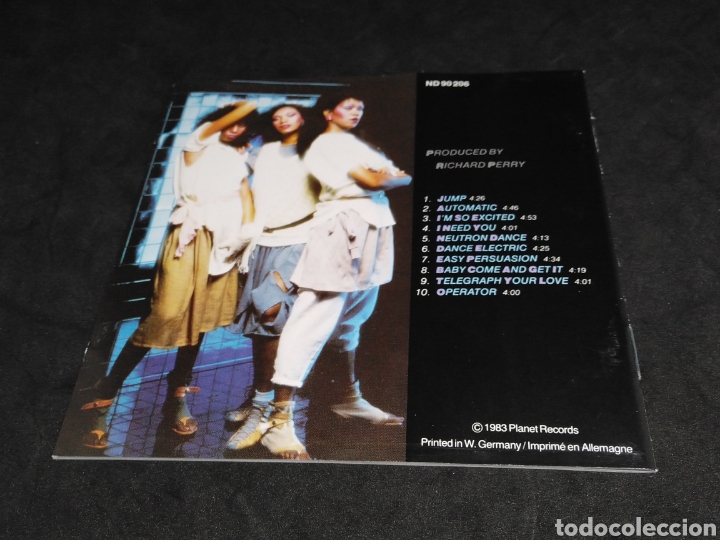 CDs de m&uacute;sica: POINTER SISTERS - BREAK OUT - CD - 1983 - DISCO VERIFICADO - Foto 4