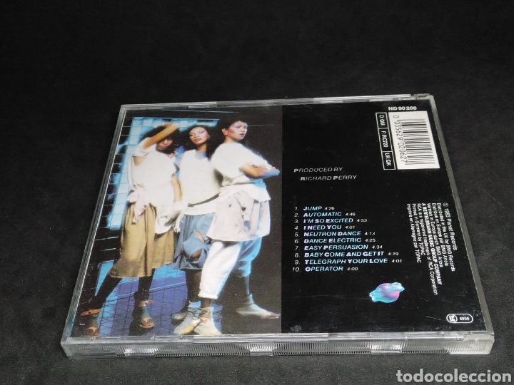 CDs de m&uacute;sica: POINTER SISTERS - BREAK OUT - CD - 1983 - DISCO VERIFICADO - Foto 2