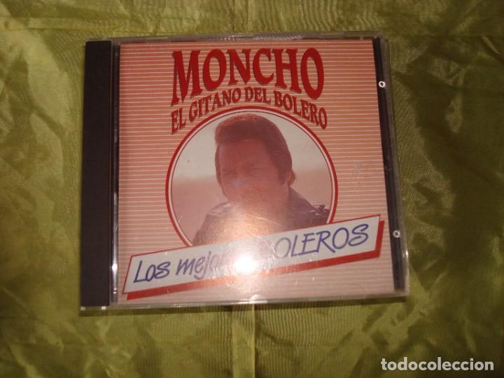 CDs de m&uacute;sica: MONCHO, EL GITANO DEL BOLERO. LOS MEJORES BOLEROS. CD. IMPECABLE - Foto 1