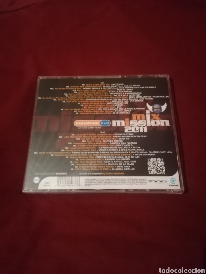 CDs de m&uacute;sica: SUNSHINE LIVE MIX MISSION 2011 2CD - Foto 2