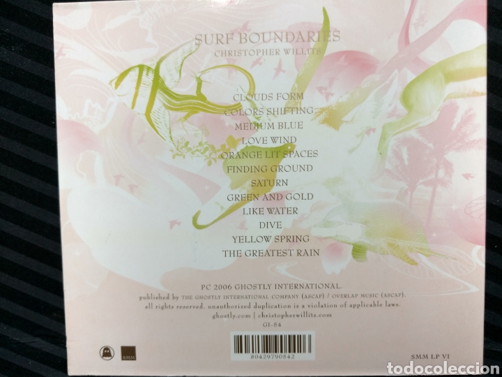 CDs de m&uacute;sica: Christopher Willits - Surf Boundaries (CD, Album) - Foto 2