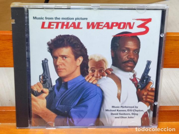 CDs de m&uacute;sica: CD - BSO - LETHAL WEAPON 3 - ARMA LETAL 3 (A53) - Foto 1