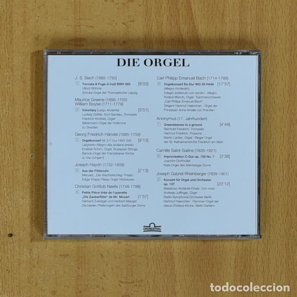 CDs de m&uacute;sica: VARIOS - DIE ORGEL AUSLESE 1999 - CD - Foto 2