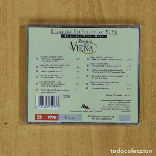 CDs de m&uacute;sica: VARIOS - SUSPIROS DE VIENA - CD - Foto 2