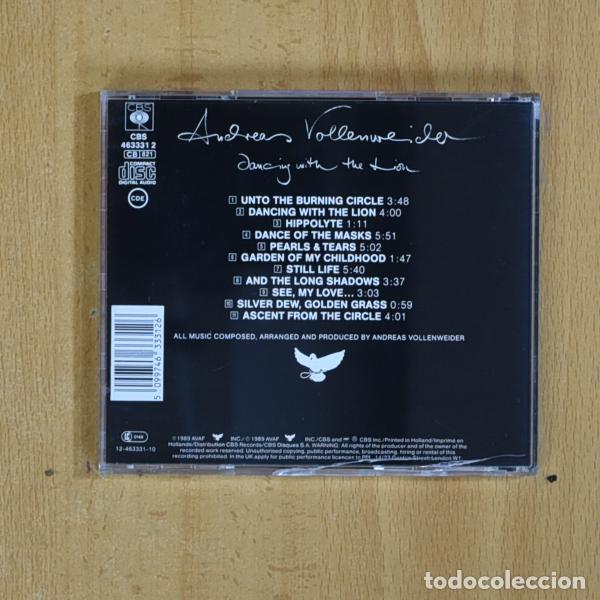 CDs de m&uacute;sica: ANDREAS VOLLENVEIDER - DANCING WITH THE LION - CD - Foto 2