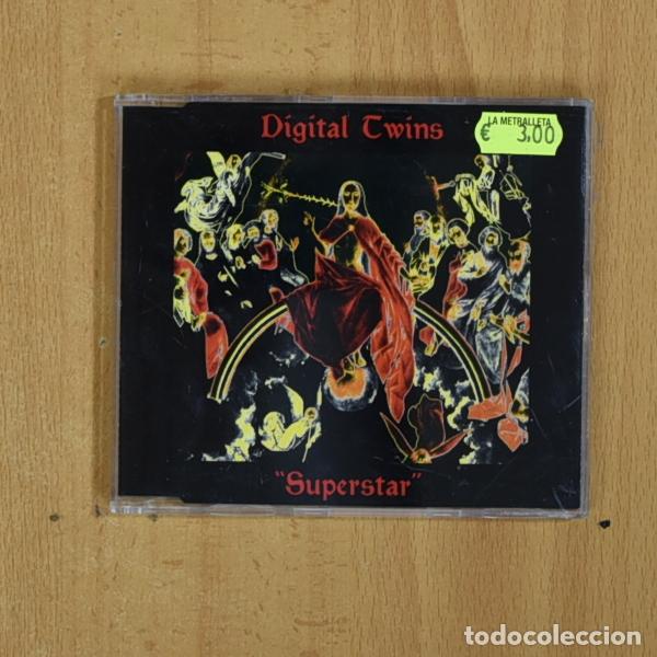CDs de m&uacute;sica: DIGITAL TWINS - SUPERSTAR - CD SINGLE - Foto 1