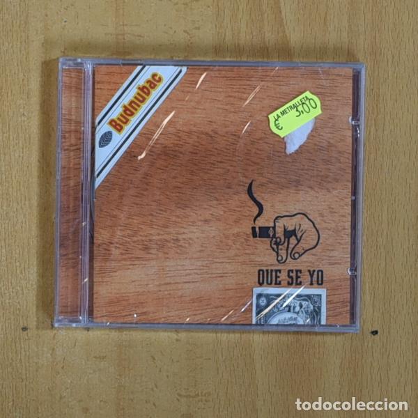 CDs de m&uacute;sica: BUDNUBAC - QUE SE YO - CD - Foto 1