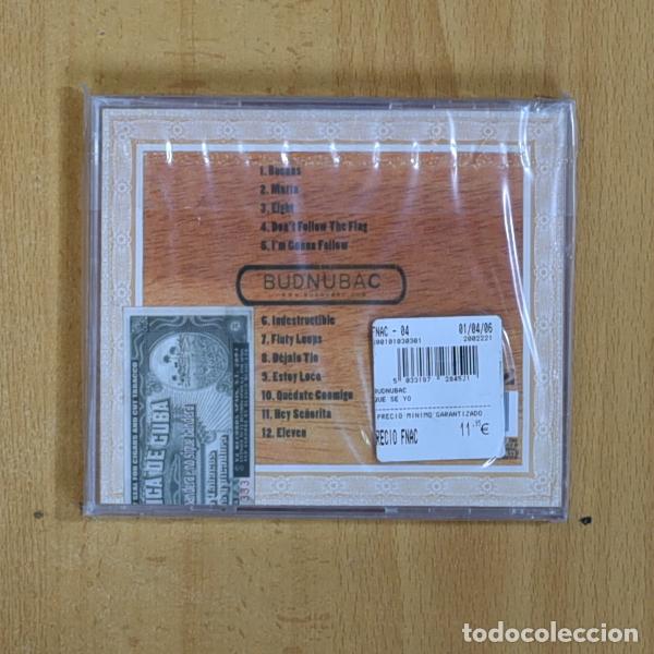 CDs de m&uacute;sica: BUDNUBAC - QUE SE YO - CD - Foto 2