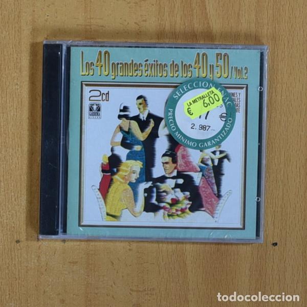 CDs de m&uacute;sica: VARIOS - LOS 40 GRANDES EXITOS DE LOS 40 Y 50 VOL 2 - CD - Foto 1