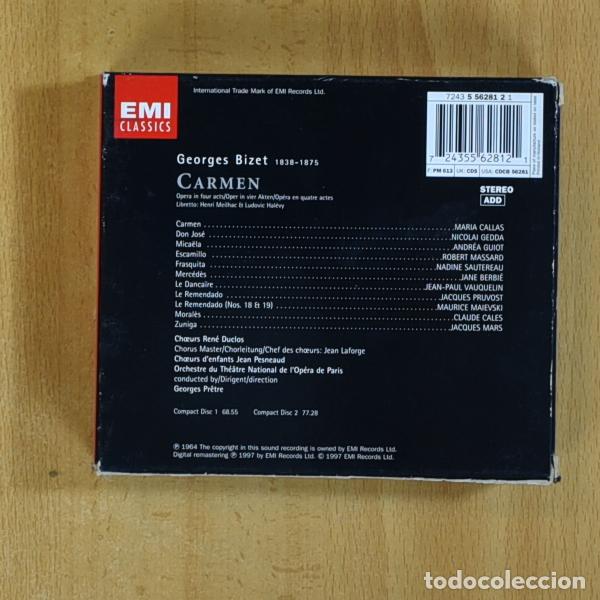 CDs de m&uacute;sica: BIZET - CARMEN - CD - Foto 2