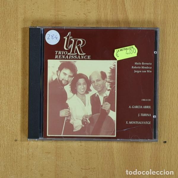 CDs de m&uacute;sica: TRIO RENAISSANCE - TRIO RENAISSANCE - CD - Foto 1