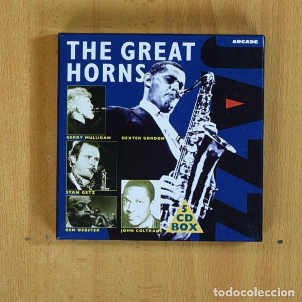 CDs de m&uacute;sica: VARIOS - THE GREAT HORNS - BOX 5 CD - Foto 1