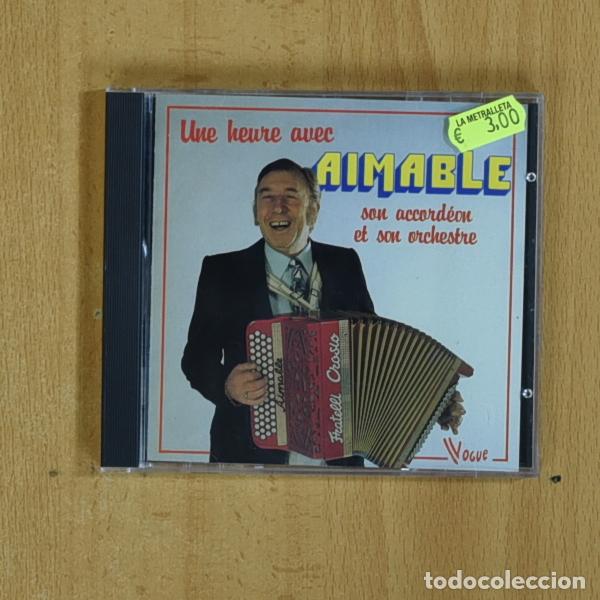 CDs de m&uacute;sica: AIMABLE - UNE HEURE AVEC - CD - Foto 1