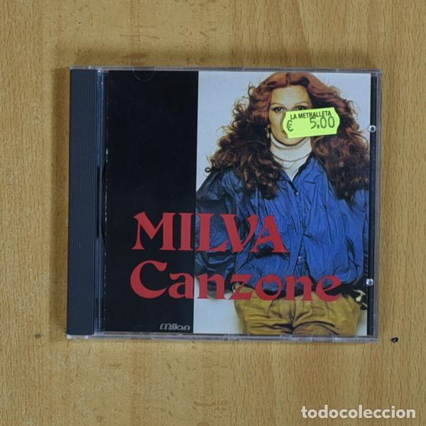 CDs de m&uacute;sica: MILVA - CANZONE - CD - Foto 1