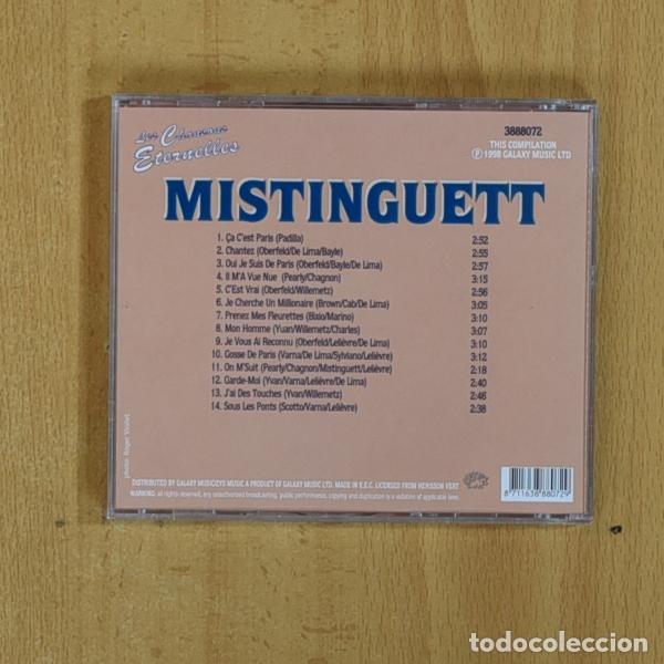 CDs de m&uacute;sica: MISTINGUETT - LES CHANSONS ETERNELLES - CD - Foto 2