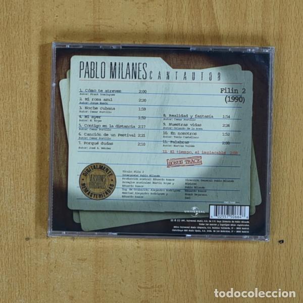 CDs de m&uacute;sica: PABLO MILANES - FILIN 2 - CD - Foto 2