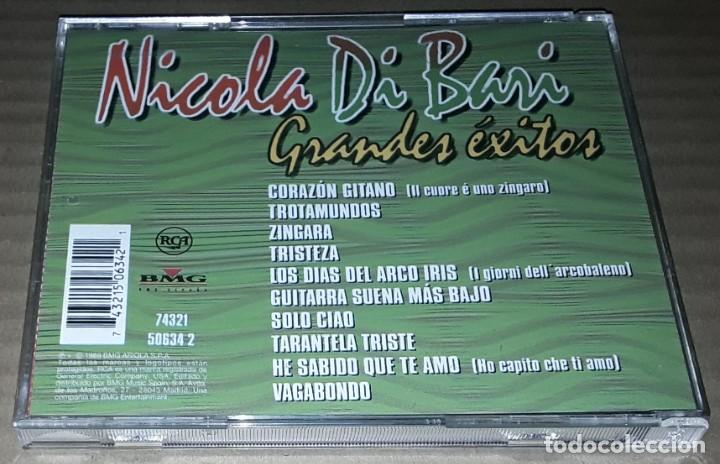 CDs de m&uacute;sica: CD - NICOLA DI BARI - GRANDES &Eacute;XITOS - Foto 2