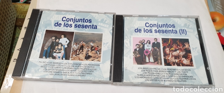 CDs de m&uacute;sica: Conjuntos de los sesenta I y II - Foto 1