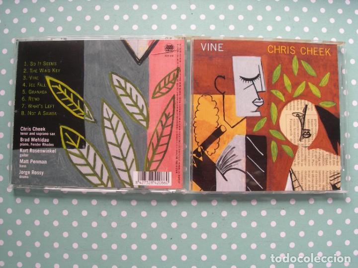 CDs de m&uacute;sica: VINE / CHRIS CHEEK / CD / 8 TEMAS / JAZZ - Foto 1
