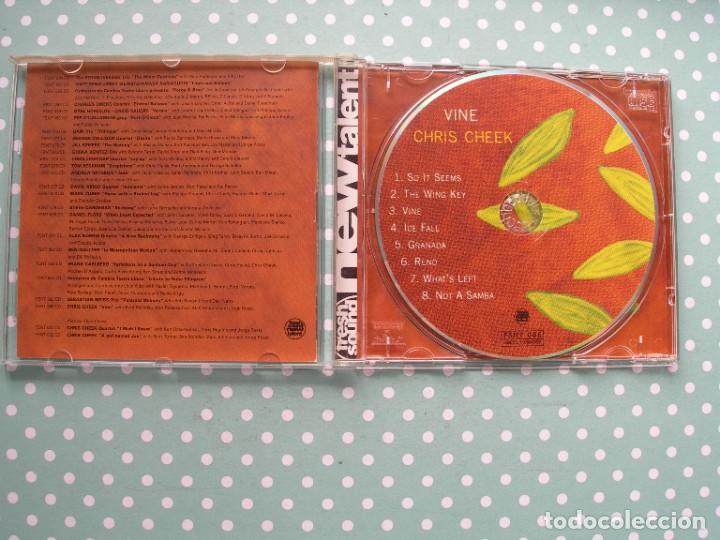 CDs de m&uacute;sica: VINE / CHRIS CHEEK / CD / 8 TEMAS / JAZZ - Foto 2