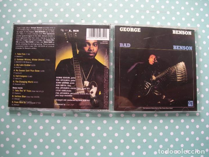 CDs de m&uacute;sica: BAD / GEORGE BENSON / CD / 9 TEMAS / JAZZ - Foto 1
