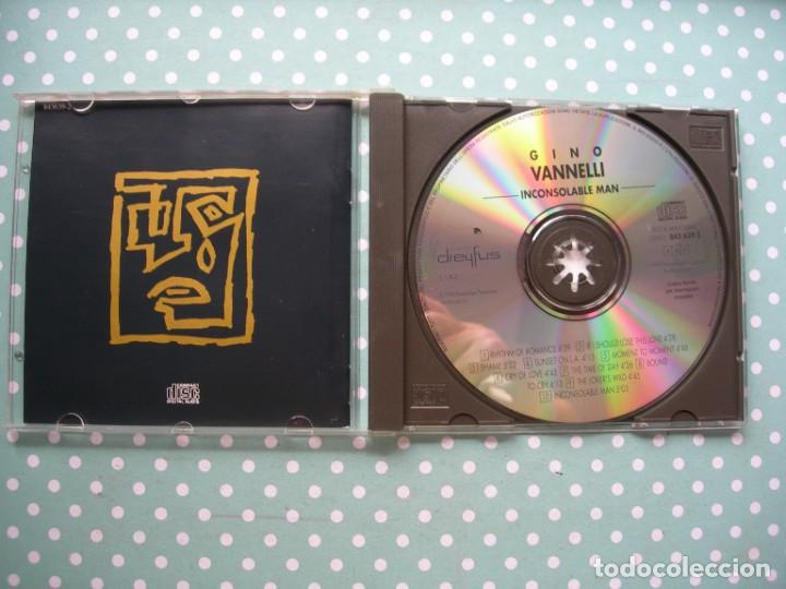 CDs de m&uacute;sica: INCONSOLABLE MAN / GINO VANNELLI / CD / 10 TEMAS / JAZZ - Foto 2