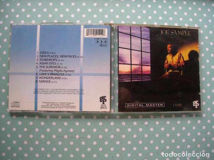 CDs de m&uacute;sica: OASIS / JOE SAMPLE / CD / 8 TEMAS / JAZZ - Foto 1