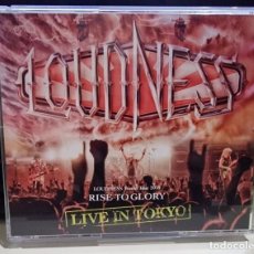 CDs de Música: LOUDNESS-RISE TO GLORY LIVE IN TOKYO 2CDS+DVD. Lote 354776813