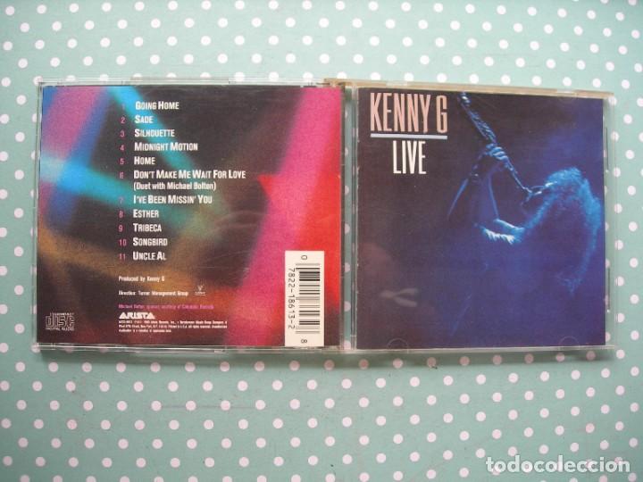 CDs de m&uacute;sica: LIVE / KENNY G / CD / CD / 11 TEMAS / JAZZ - Foto 1
