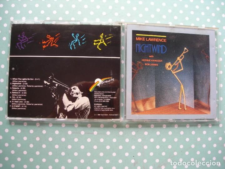 CDs de m&uacute;sica: NIGHTWIND / MIKE LAWRENCE / CD / 7 TEMAS / JAZZ - Foto 1
