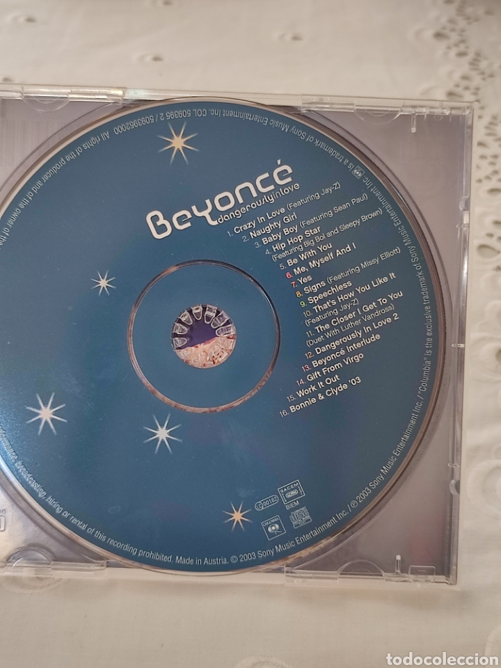 CDs de m&uacute;sica: Dangerously in LOVE Beyonc&eacute; CD - Foto 2