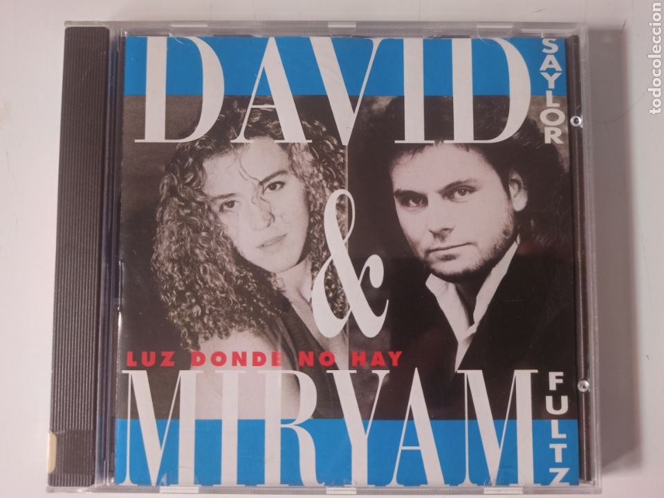 CDs de m&uacute;sica: David y Miryam - Luz donde no hay - Foto 1