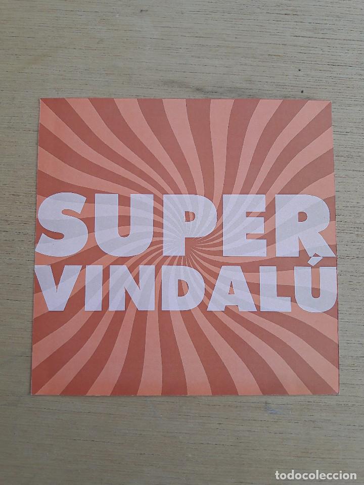 CDs de M&uacute;sica: SUPER VINDAL&Uacute; DEMO MAQUETA 2001 5 CANCIONES CON NOTA DE PRENSA