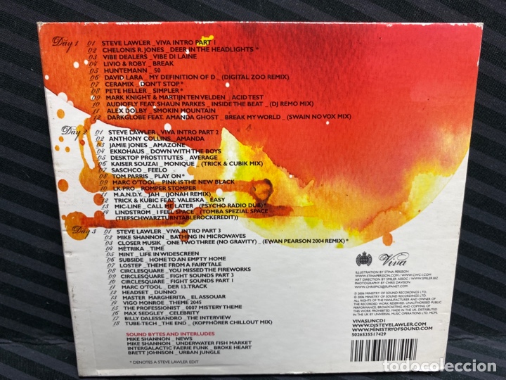 CDs de m&uacute;sica: Steve Lawler - Viva (3xCD, Comp, Mixed) - Foto 2