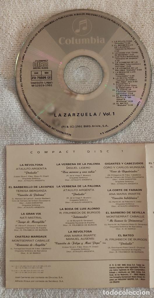 CDs de m&uacute;sica: Los 24 Grandes &Eacute;xitos De La Zarzuela. - Foto 2