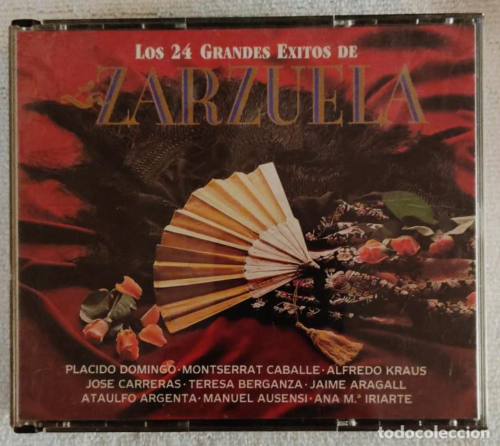 CDs de m&uacute;sica: Los 24 Grandes &Eacute;xitos De La Zarzuela. - Foto 3
