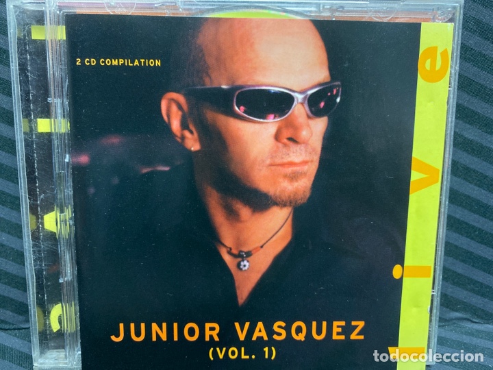 CDs de m&uacute;sica: Junior Vasquez - Live (Vol. 1) (2xCD, Comp, Mixed) - Foto 1